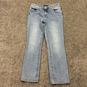 Hudson Jeans Womens 8 Blue Ankle Stretch Medium Wash Denim Preppy City Casual